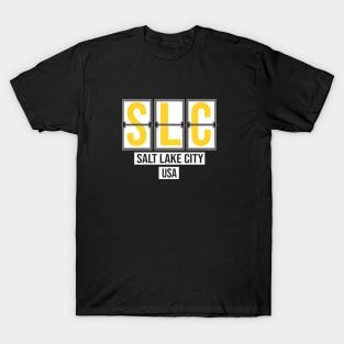 SLC - Salt Lake City Airport Code Souvenir or Gift Shirt T-Shirt